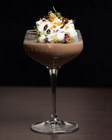 Île flottante menthe chocolat — photographie réalisée par PHOTOPRODSTUDIO à Castres